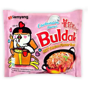 Buldak Hot Chicken Flavor Ramen-Carbonara