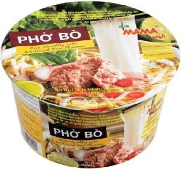 PHO BO Instant Reisnudeln mit Rindfleischgeschmack