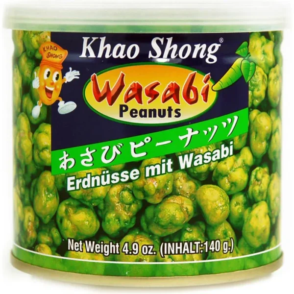 Erdnüsse mit Wasabi