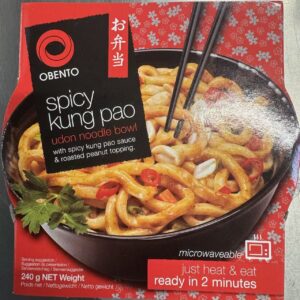 Obento Spicy Kung Pao Udon Noodle Bowl