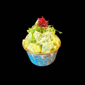 Hitokuchi-Avocado-Gurke Cup